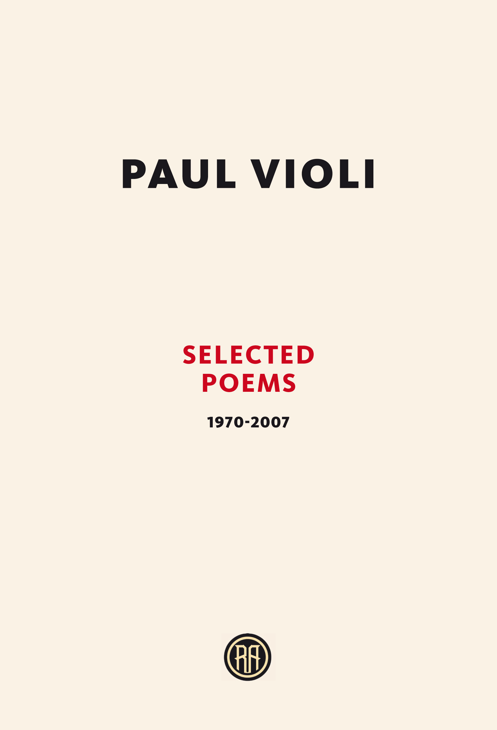 Paul Violi (paperback)