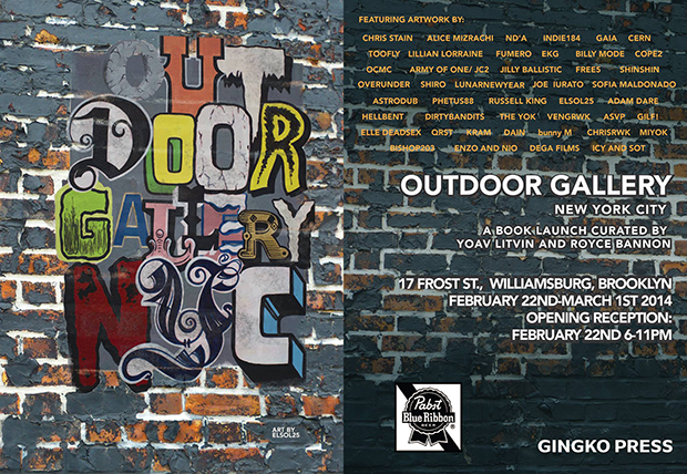 Outdoor Gallery Book Launch
