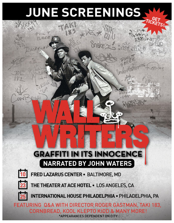 Wall Writers June Appearances