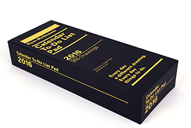 Ryan McGinness 2016 To-Do List Calendar Pad